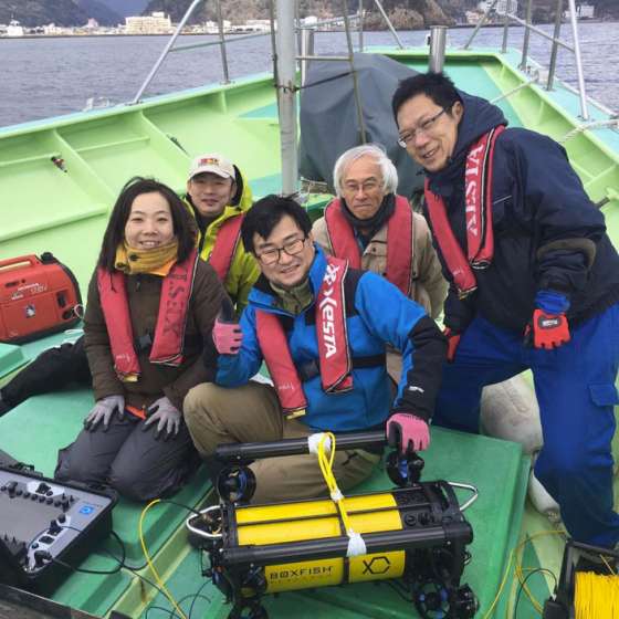 Boxfish Research ROV’s now distributed in Japan!