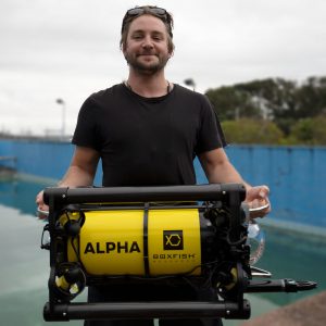 Chris Bedford, Boxfish ROV Manufacturing Engineer with Boxfish Alpha
