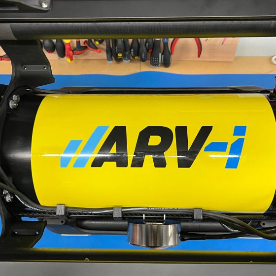 ROV DVL Sensor Installed on the AUV ARV-i