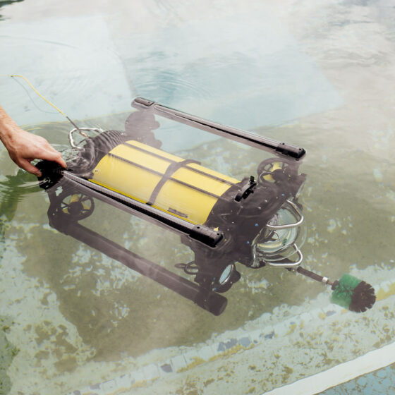 Boxfish ROV Cleaning Tool Ready for Action