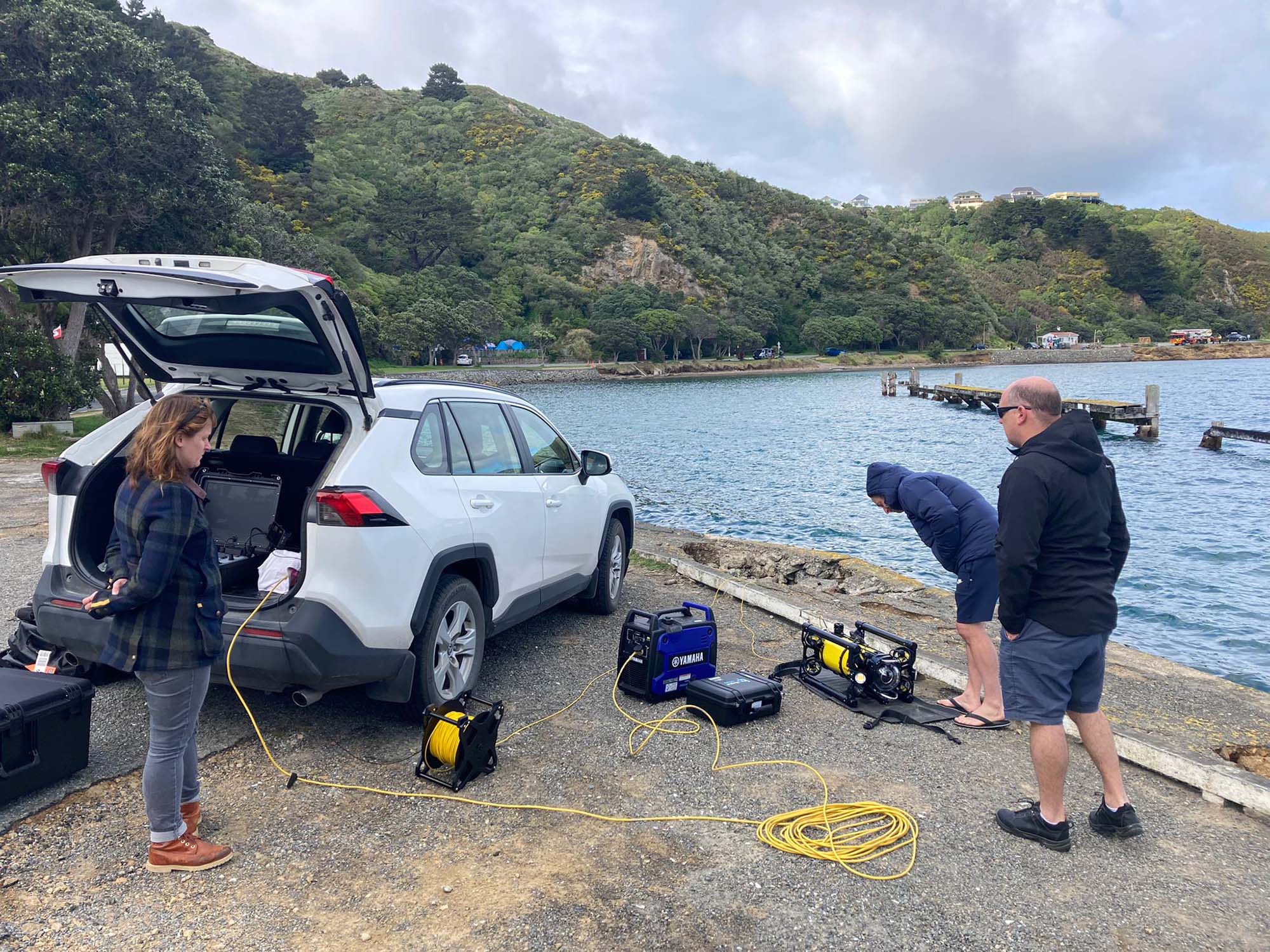 VUW SBS During ROV Training