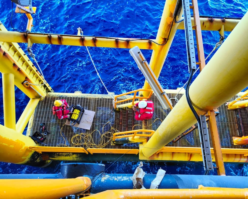 Boxfish ROV O&G Deployment on an Offshore Rig